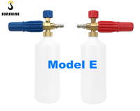 Outil de construction de haute qualité 2023 / Outil de lavage de voiture / Lance à mousse haute pression / Canon à mousse pour nettoyage de voiture DIY avec bouteille transparente de 1 L