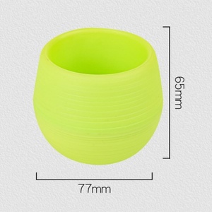 Plantes succulentes décoratives, pots de pépinière en plastique colorés, mini pots de fleurs pour la maison - Product Image 5