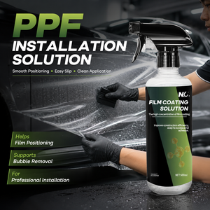 Solution de pose pour film PPF 500ml, spray de positionnement pour film vinyle automobile et teinte de vitres, fabrication OEM sous marque privée - Product Image 1