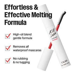 Clio Kill Lash Mascara Remover 8.5g Struccante Occhi Impermeabile con Scovolino Curvo - Product Image 3