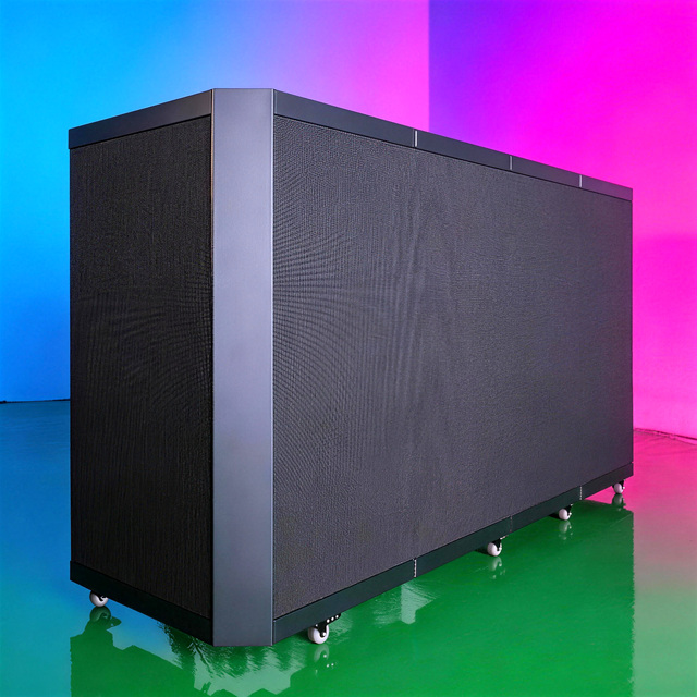 DJ Booth Table with 8K LED Display Screen IP65 Waterproof 3-Year Warranty-Portable for Nightclubs Hotels & Retail