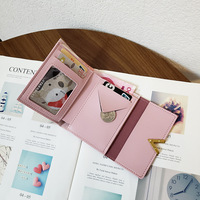 Dompet wanita merek kulit Pu desain keren grosir kustom kartu kredit