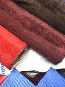Tissu adhésif brocart élastique quatre faces auto-adhésif 60cm*150cm pour modification intérieure de voiture, portières AB et bancs de travail - Product Image 2