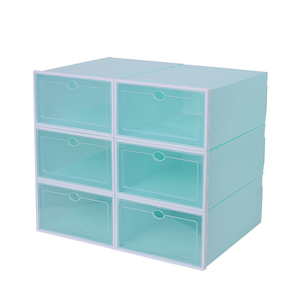 Personalizado claro <span class=keywords><strong>duro</strong></span> los hombres y las mujeres de embalaje de plástico de la caja de zapatos para la venta - Product Image 4