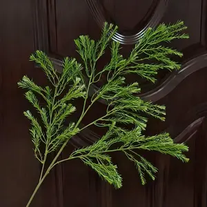 Plantas Verdes Artificiales de Plástico, Jardín Monet, Bosque Verde, Decoración para Bodas, Hogar y Hotel, Estilo Pastoral - Product Image 6