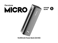 Gendome Micro30 est la première batterie externe portable au monde de 48 Wh avec une seule cellule LiFePO4, offrant une longue durée de vie et une sécurité élevée.