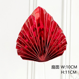 Decoración de Pastel en Forma de Abanico con Miel y Dulzura, Inserto de Papel para Pastel de Cumpleaños, Color Verde Dorado, Decoración para Fiestas - Product Image 6