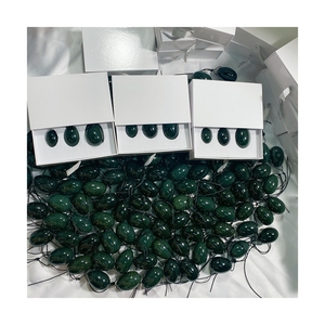 DIY Zertifizierte Grüne Nephrit-Jade Yoni-Eier Natürliche Nephrit-Jade-Eier für Frauen Kegel-Übungen - Product Image 3