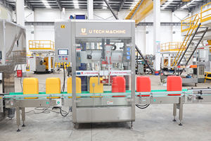 Remplisseur <span class=keywords><strong>de</strong></span> carburant auto 5L 10L 20 L Résine Chimique <span class=keywords><strong>Javel</strong></span> Anti Corrosif 25L Conteneur Remplissage Capsulage Peinture Pesant Machine d'Emballage - Product Image 5