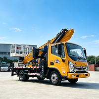 Nouvelle Plateforme de Travail Aérien Automatique JIUBANG avec Nacelle Élévatrice 50M, Flèche Télescopique à 7 Sections, Diesel, 400kg, Euro 6, 150-250HP