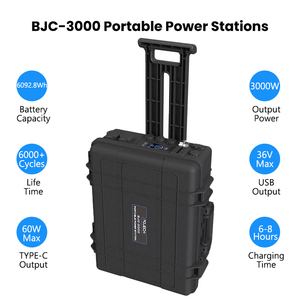 Centrale Électrique Portable 110V 220V 3000W, Générateur Solaire MPPT, Batterie Externe, Démarreur de Voiture, Station de Recharge LiFePO4, Onde Sinusoïdale Pure - Product Image 2