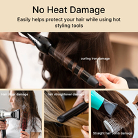 Brume capillaire hydratante et lissante à effet soyeux, protection thermique, soin sans rinçage, personnalisable avec votre logo