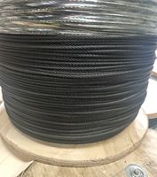 Kabel Pengganti Tali Kawat Baja Gym Komersial 7*19 untuk Peralatan Olahraga Profesional