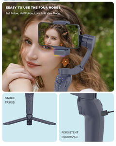 Chuyên nghiệp 3-Ai theo dõi Gimbal cầm tay video ổn định vlogging 360 Tự động đối tượng khuôn mặt theo 6 cử chỉ điều khiển - Product Image 4