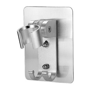 Zimani Aluminum Shower <b>Head</b> Mount Bracket Adjustable Rectangle Bathroom Fixture Accessory - Product Image 1