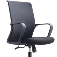 Échantillon gratuit Chaise de bureau de direction de luxe Design moderne Bureau d'ordinateur ergonomique Élévateur pivotant Maille rotative Mobilier de bureau