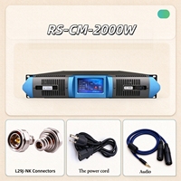 전문가용 터치스크린 FM 방송 송신기 2KW FM 라디오 송신기 87.5-108MHz 라디오 방송국용 방송 장비