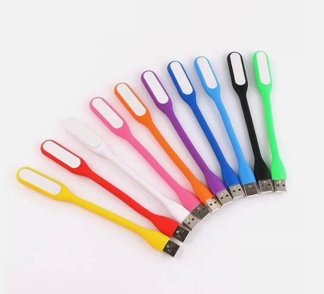 USB LED Light Emergency Lamp Flexible Bendable Reading Book Light Portable Mini Night Light for Power Bank Computer PC Laptop