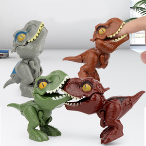 Jouet créatif pour enfants, dinosaure de simulation, œuf de Tyrannosaurus Rex, pack de dinosaures, dragon gorgé qui mord la main, jouets amusants - Product Image 2