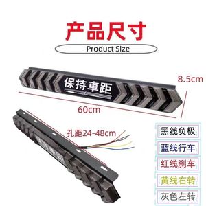 Luces Traseras LED para Camión <span class=keywords><strong>de</strong></span> 12V/24V, Ojo <span class=keywords><strong>de</strong></span> Diablo, Siete Colores, Luces Intermitentes <span class=keywords><strong>de</strong></span> Advertencia, Antiniebla, Advertencia <span class=keywords><strong>de</strong></span> Frenado Trasero para Remolques - Product Image 6