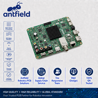 Quick Turn PCB Prototyp Mehr schicht zertifizierter PCBA Factory OEM Robot Kunden spezifische Robotik Motherboard PCB