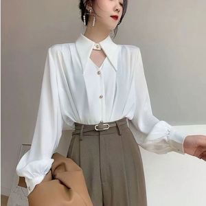 Chemises habillées à manches longues Maxfree, infroissables, coupe classique, en coton extensible, rayées, style vintage décontracté pour le printemps et le travail - Product Image 1