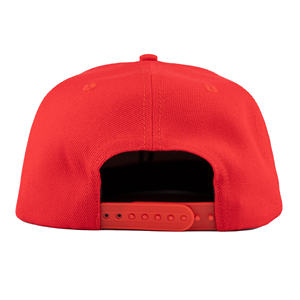 Casquette Snapback 6 Panneaux en Mélange de Laine Personnalisée TCAP Chine avec Broderie en Relief – Casquettes de Sport - Product Image 5