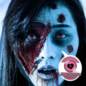 Haipurecon Schwarze Cosplay <span class=keywords><strong>Sclera</strong></span> Kontaktlinsen Cosplay Kontaktlinse Leuchtend Farbige Kontaktlinsen 14,5mm - Product Image 4