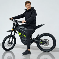 Moto tout-terrain électrique puissante 4000W 72V 40Ah Light Bee X avec suspension hydraulique et batterie au lithium