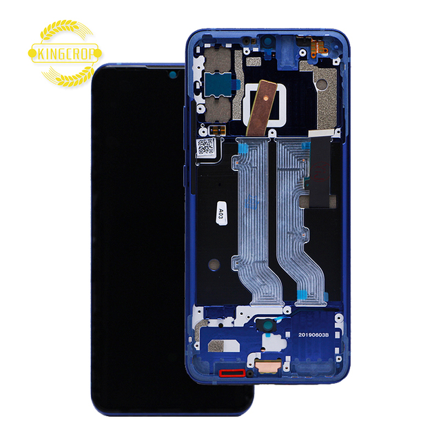 Mobile Phone Original Amoled LCD Display for ZTE Axon 10 Pro LCD WIth Frame LCD Touch Screen Assembly Replacement