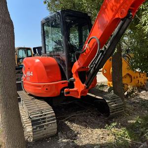รถขุดขนาดเล็ก Kubota U55 มือสองจากญี่ปุ่นแท้ น้ำหนัก 5.5 ตัน ระบบไฮดรอลิก ใช้งานน้อย เหมาะสำหรับงานก่อสร้างเทศบาลและจัดสวน - Product Image 2