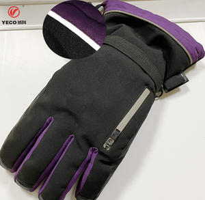 Găng Tay Vải Polyester Sọc Phản Quang Màu Bạc Tuyệt Vời Nhìn Thấy Ban Đêm Phụ Kiện Quần Áo - Product Image 5