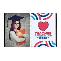 A5/A6 DIY Design Carnets détachables à feuilles mobiles Double face Imprimable Journal Sublimation Blanc Cahier en cuir PU