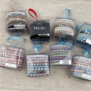 BELLE WORLD Élastique à <span class=keywords><strong>cheveux</strong></span> tressé épais et très élastique pour <span class=keywords><strong>femme</strong></span>, idéal pour les mariages - Product Image 4