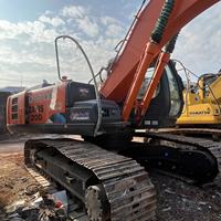 Excavatrice sur chenilles Hitachi ZX200 d'occasion, 20 tonnes, d'origine japonaise, en excellent état de fonctionnement