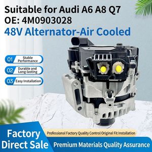 Générateur à <span class=keywords><strong>courant</strong></span> <span class=keywords><strong>alternatif</strong></span> refroidi par air hybride léger 48V pour système moteur Audi A6 A8 Q7, alternateur haute efficacité - Product Image 6