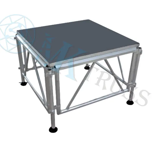 aluminum used portable stage platform for truss display