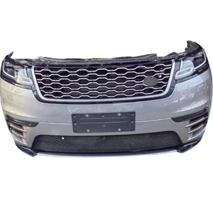 Parachoques Delantero para <span class=keywords><strong>Land</strong></span> <span class=keywords><strong>Rover</strong></span> Valar, Conjunto de Parachoques Delantero con Faros y Ventilador de Radiador, Gran Venta - Product Image 1