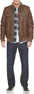 Chaqueta de Cuero Casual de Invierno para Hombre, Abrigo de Cuero Genuino Cálido para Actividades al Aire Libre - Product Image 5