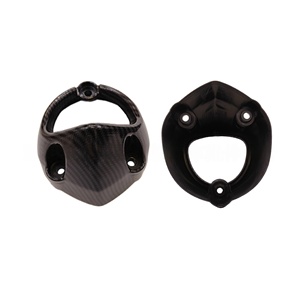 Piezas de Motocicleta, Cubierta de Tubo de Escape con Patrón de Fibra de Carbono, Apta para Yamaha Y15ZR, Cubierta Antiescaldaduras para Tubo de Escape, Modificación - Product Image 5