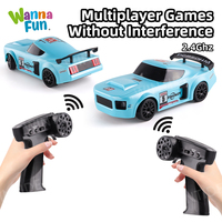 1:24 RC de alta velocidad Drifting Stunt Racing Car 2,4 GHz Radio Control remoto Cable USB incluido para niños Adultos Hobby de simulación