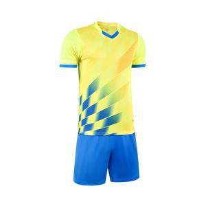Maillot de football professionnel pour équipe, uniforme sportif, impression numérique, respirant, séchage rapide, maille écologique, dégradé de couleurs, manches courtes - Product Image 2