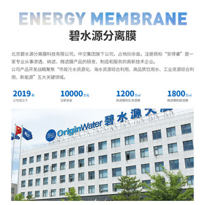เมมเบรนกรองน้ำระบบ Reverse Osmosis รุ่น Biyuan Anderui 4040 สำหรับใช้ในอุตสาหกรรมและเชิงพาณิชย์ - Product Image 1