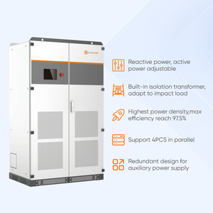 Sistema de Energía Solar Híbrido de Alto Voltaje de 30Kw 50Kw 100Kw 500Kw que Funciona sin Batería - Product Image 1