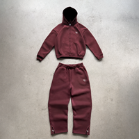 Ensemble de survêtement personnalisé OEM pour homme : sweat à capuche et pantalon de survêtement en molleton 100 % coton épais, vierge