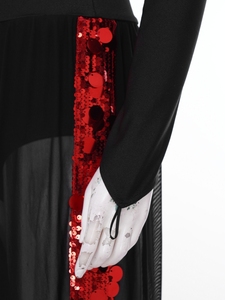 Women Latin <b>Dance</b> Practice Lyrical Outfit <b>Crop</b> <b>Top</b> And Wide Leg Pant Modern <b>Dance</b> Costume Performance Competition Stage Show - Product Image 4
