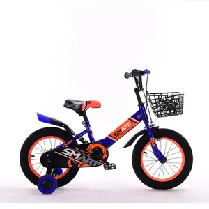 2020 Hebei novas bicicletas bicicleta do miúdo/bicicleta de presente de Natal pequeno meninos 5 anos/16 polegadas quadro da bicicleta crianças com roda de treinamento