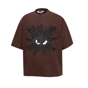 Not Sleeping Beauty HOUSE of <span class=keywords><strong>ERROS</strong></span> Eye of Truth T-shirt unisexe à col ample imprimé en mousse à la mode - Product Image 5