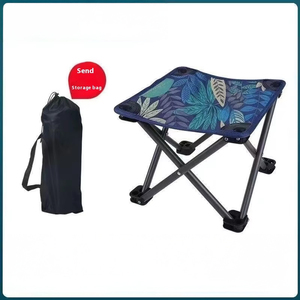Silla Plegable Portátil de Acero Inoxidable Ultraligera de Diseño Moderno CW Mazar con Tela Oxford para Camping, Jardín y Barbacoa - Product Image 2