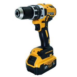 طقم مثقاب احترافي بدون فرش من ديوالت 20 فولت مع بطارية وشاحن - Product Image 3